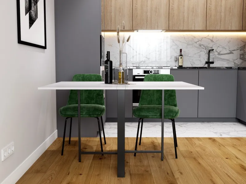 Стол раскладной "Брион №2" Бодега белая