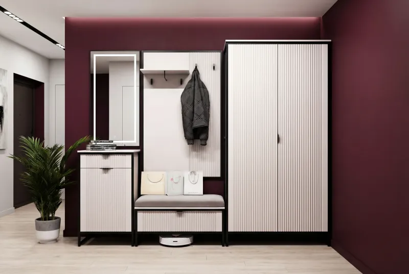 Вешалка "Нора" прихожая Персидский жемчуг